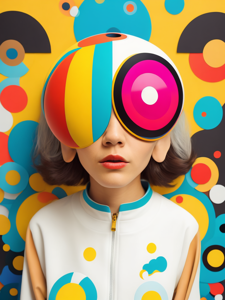 3d character, flat vector illustration, Glazier, by Jimmy Marble and Takashi Murakami