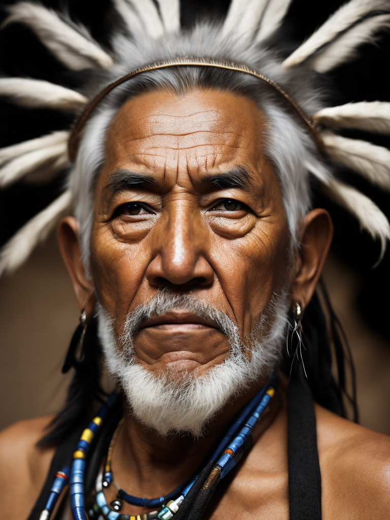 Native American 60 years old