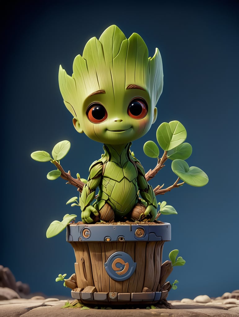 Baby Groot T-shirt print