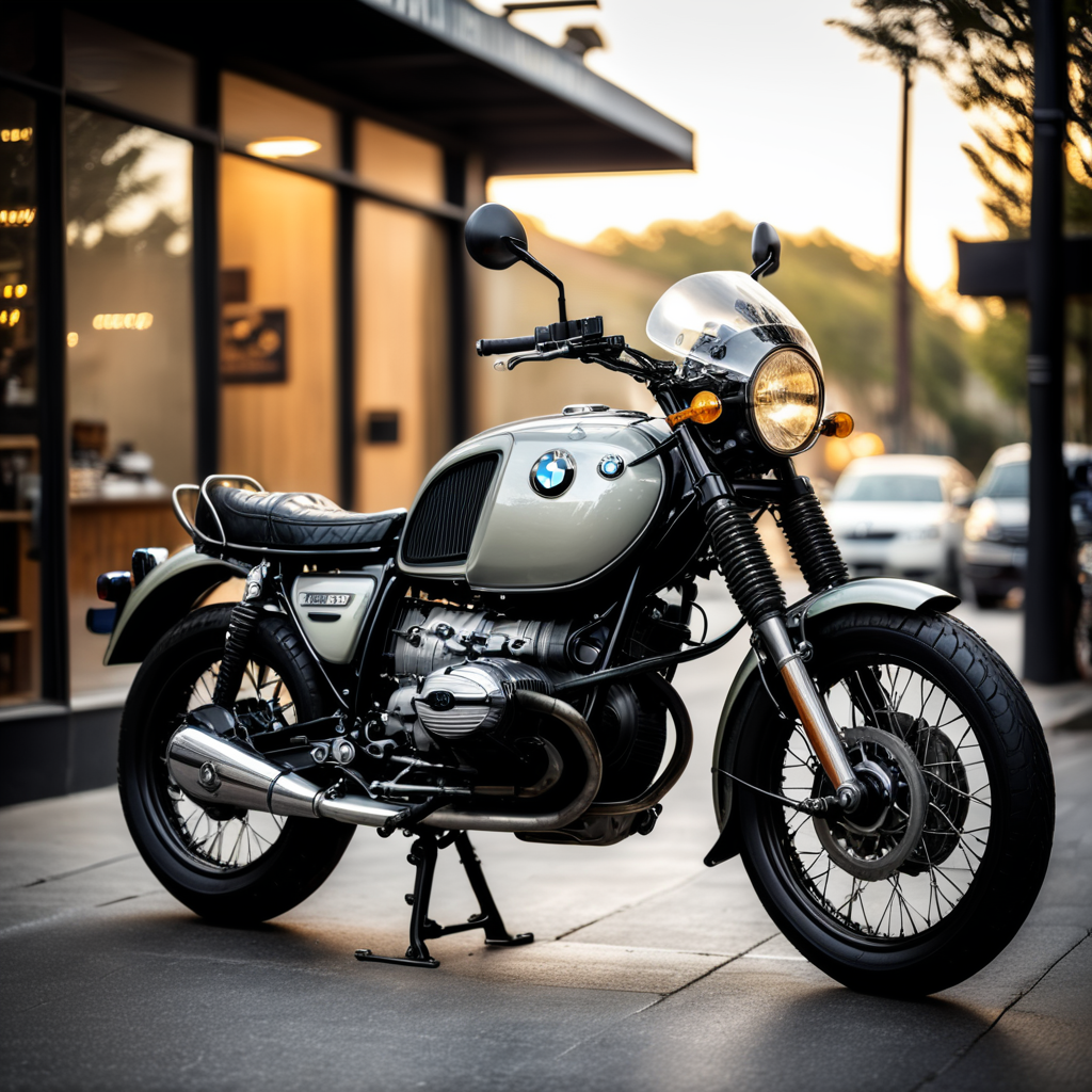 bmw r100 stylish award winning cafe racer umbau.