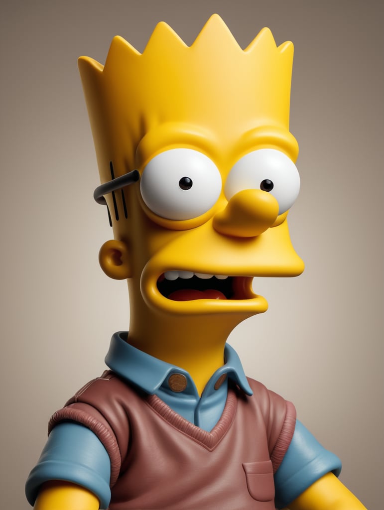 bart simpson with his willy out