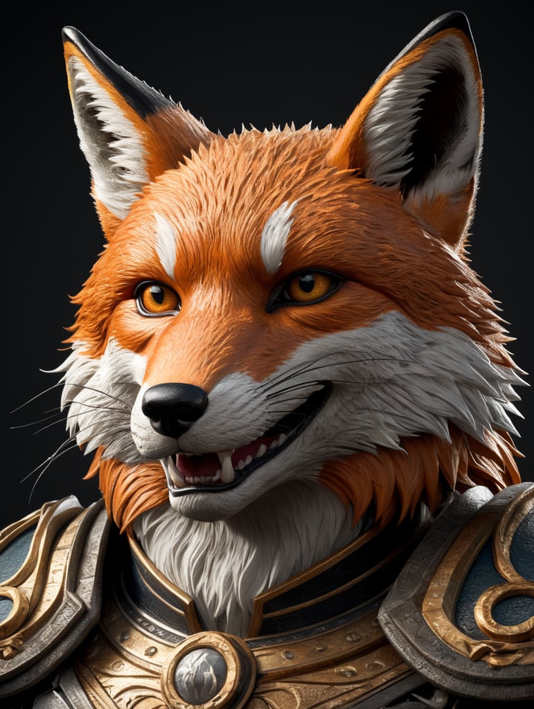 fox mascot, vector, logo, sport