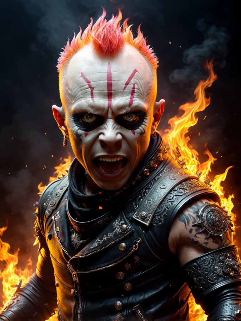 Keith Flint The Prodigy - Fire-starter