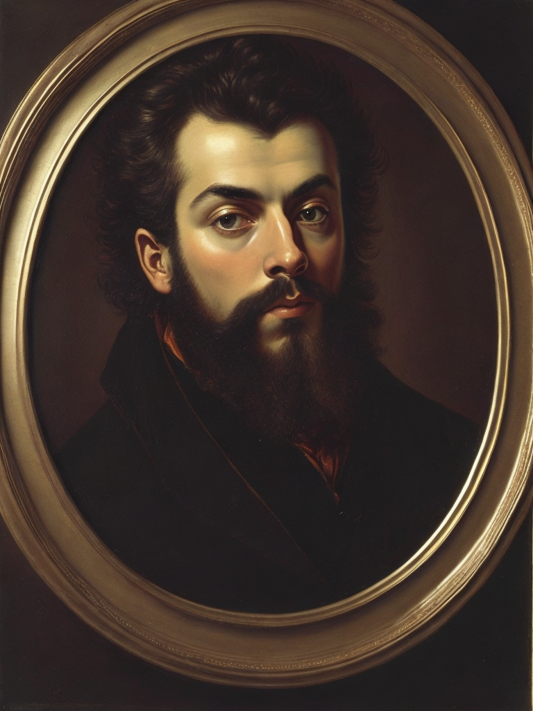 self-portrait by Jacopo Tintoretto
