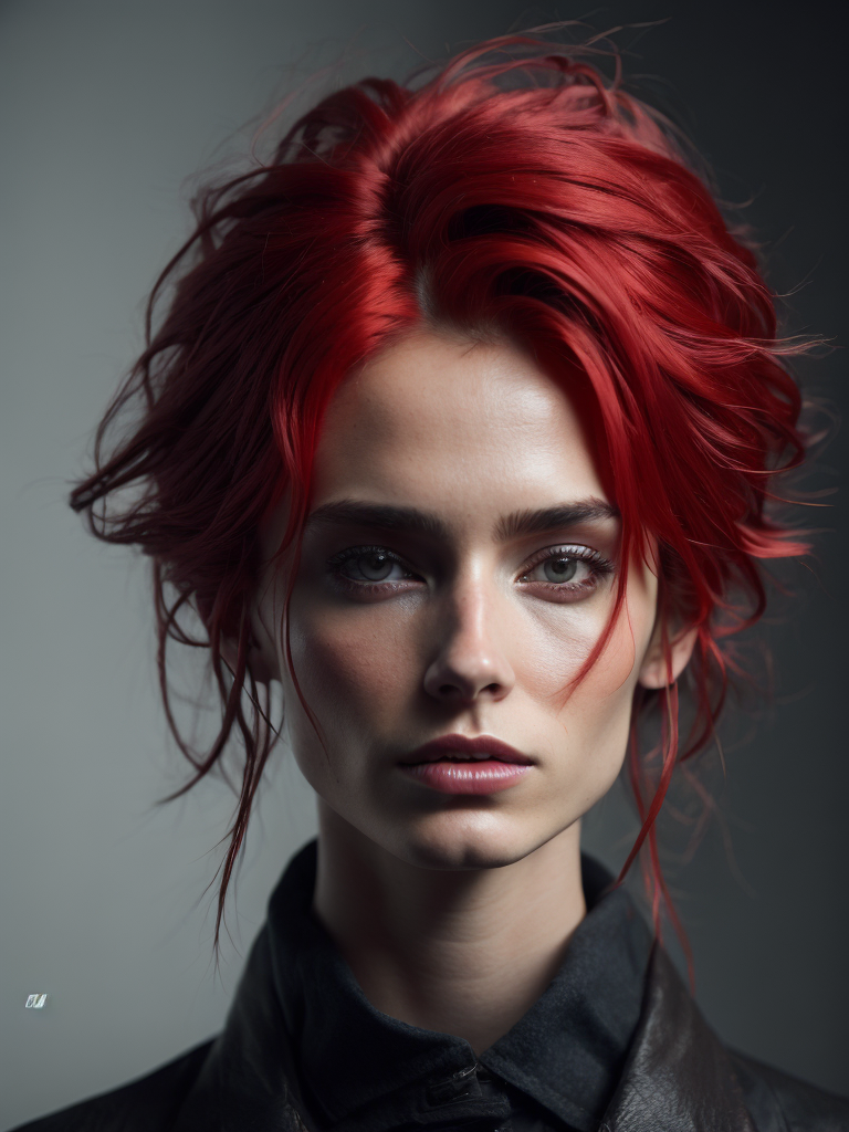 red hair james manga