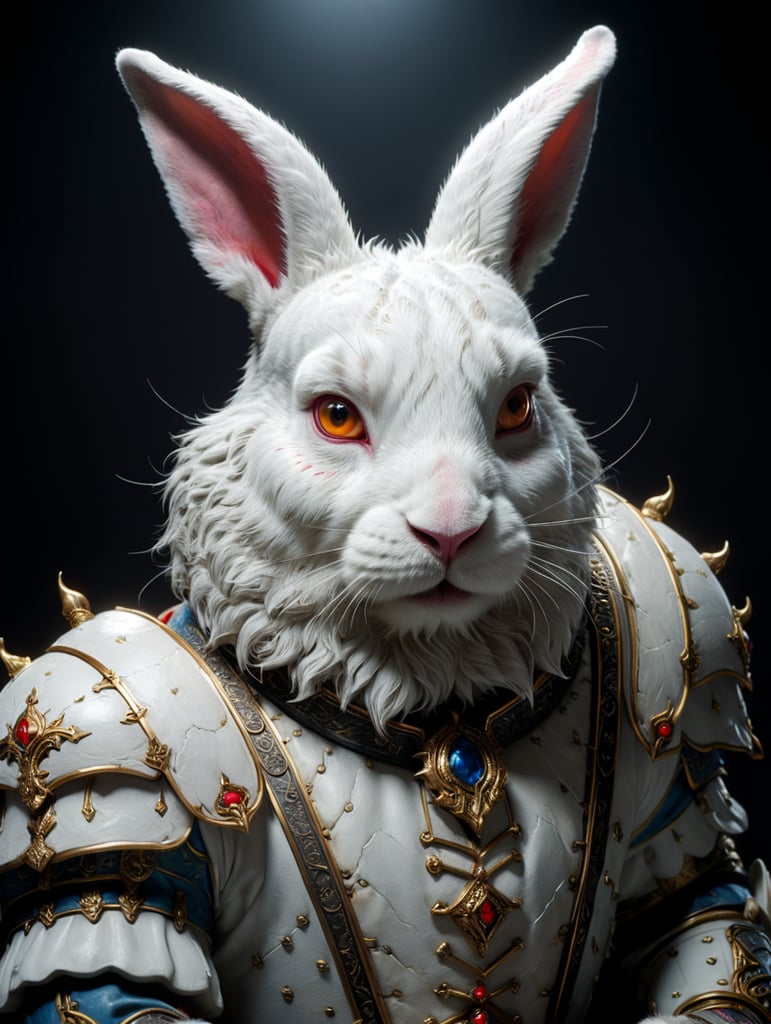 кролик білого кольору