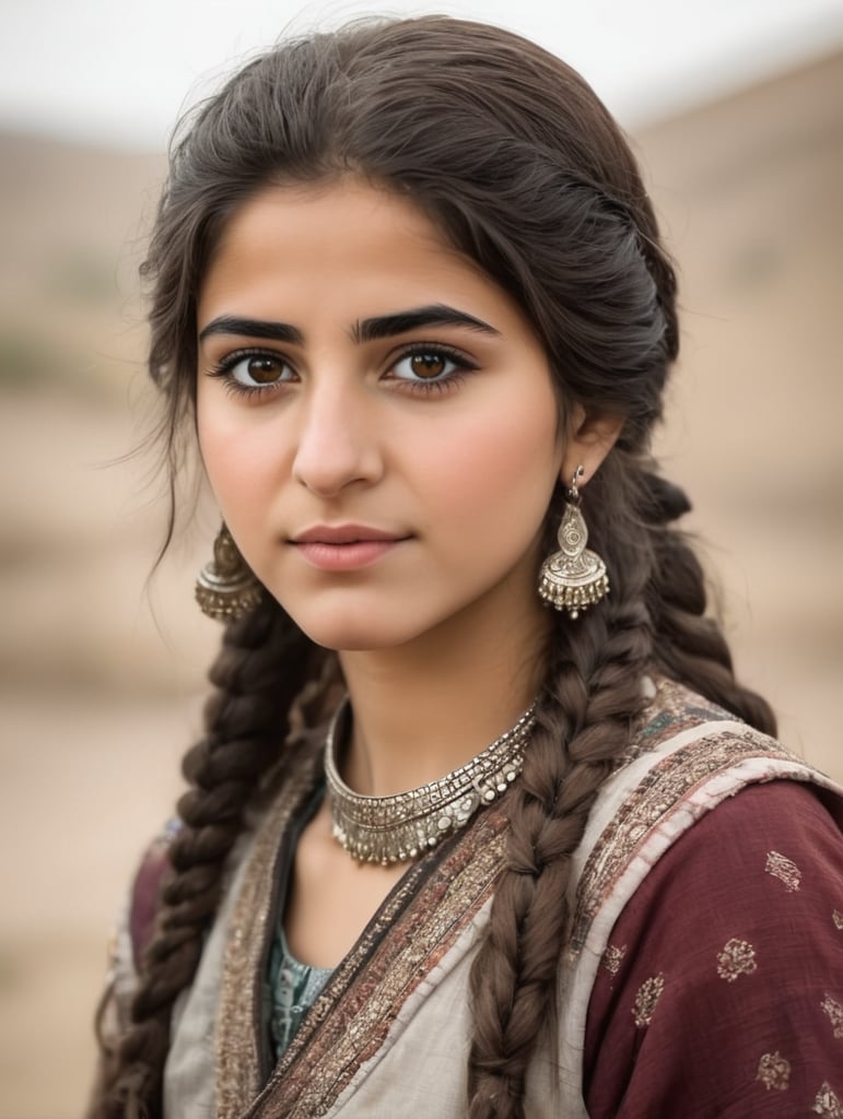 A beautiful Kurdish girl