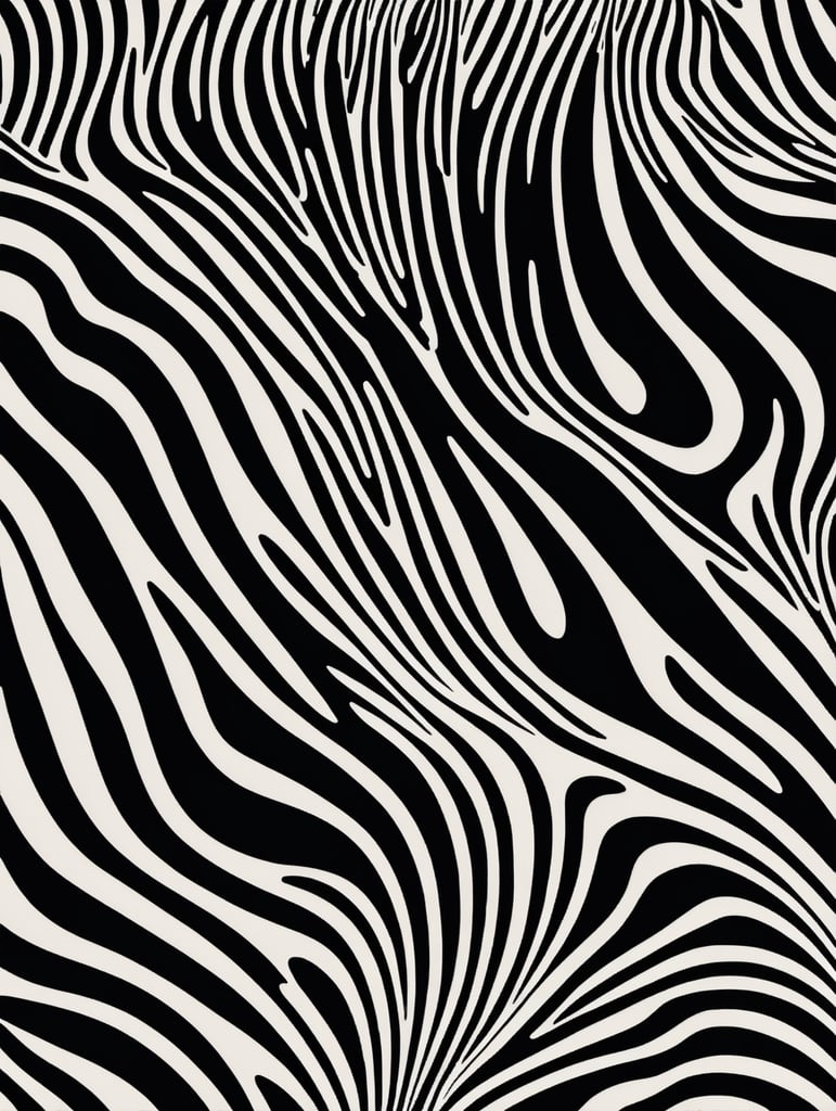 zebra camouflage pattern, vector art, modern