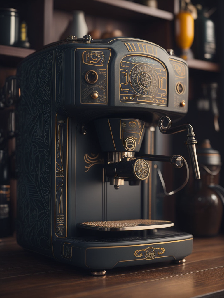 Aztec coffee machine