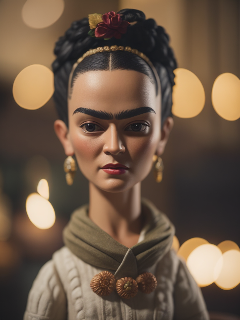 Frida Kahlo toy