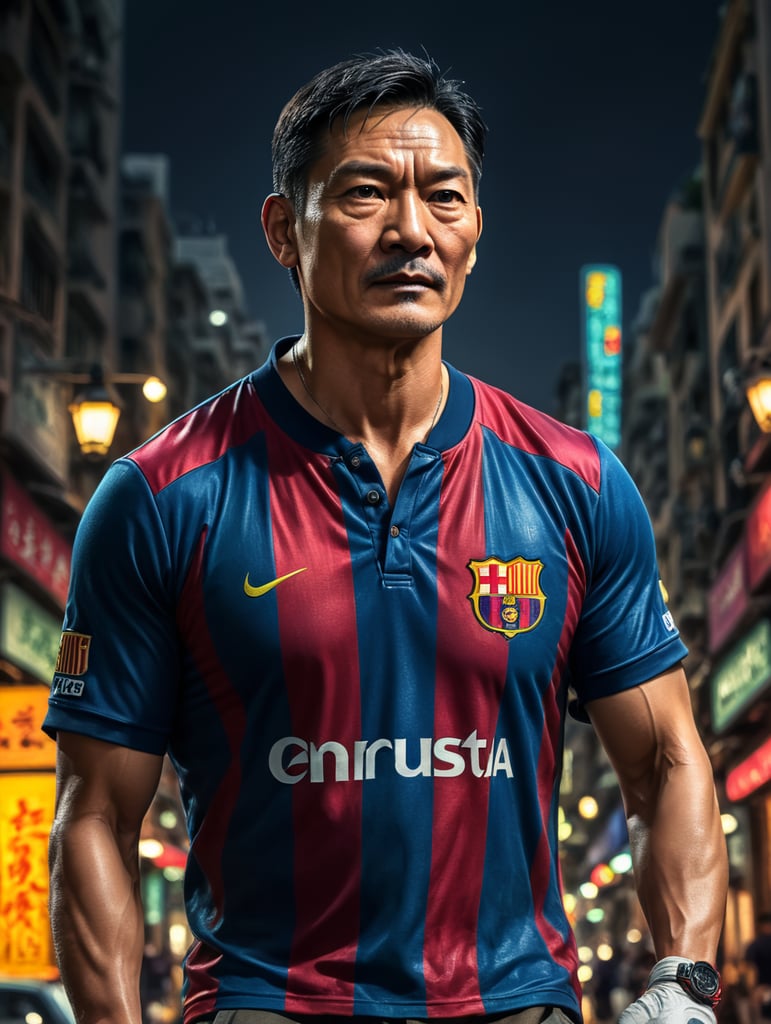 hongkong andy lau in Barcelona 16k 1080p ultra