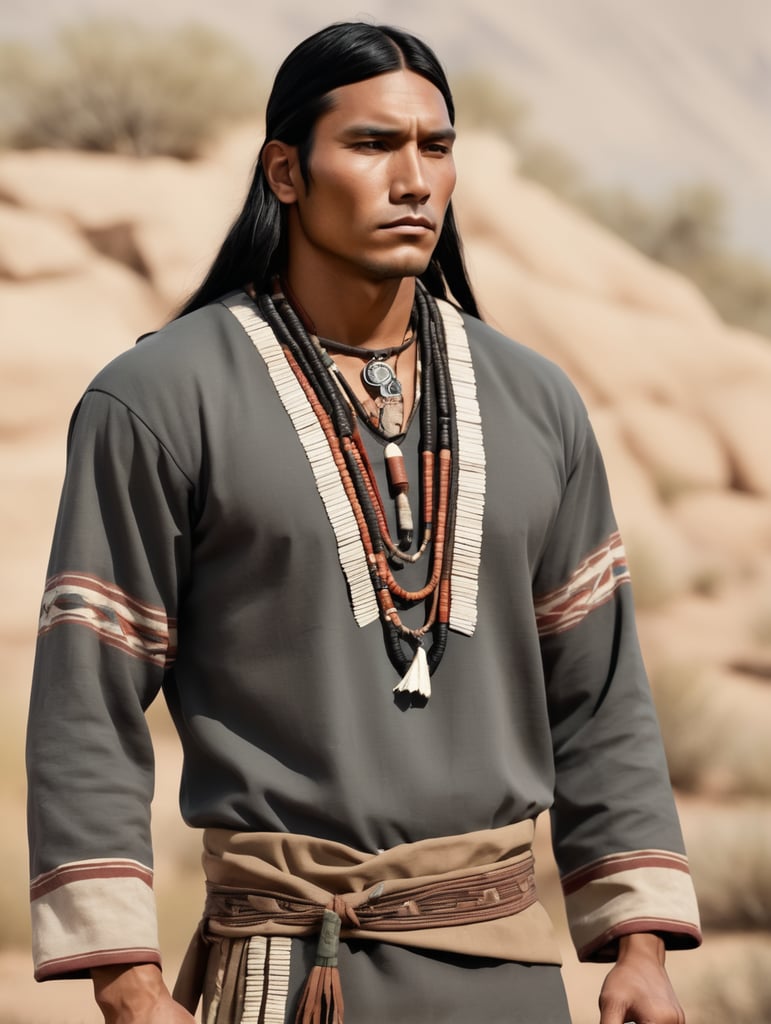 original clothing native American male