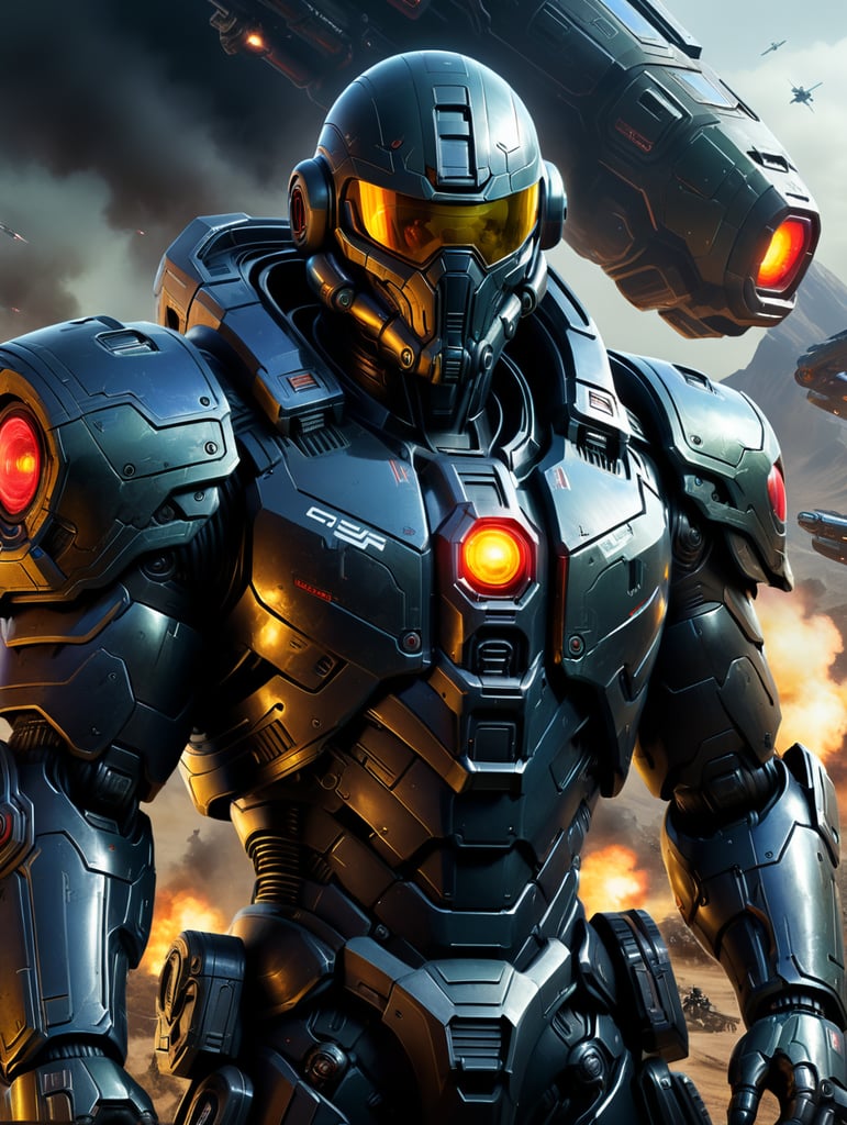 a futuristic-looking command and conquer brotherhood of nod soldier