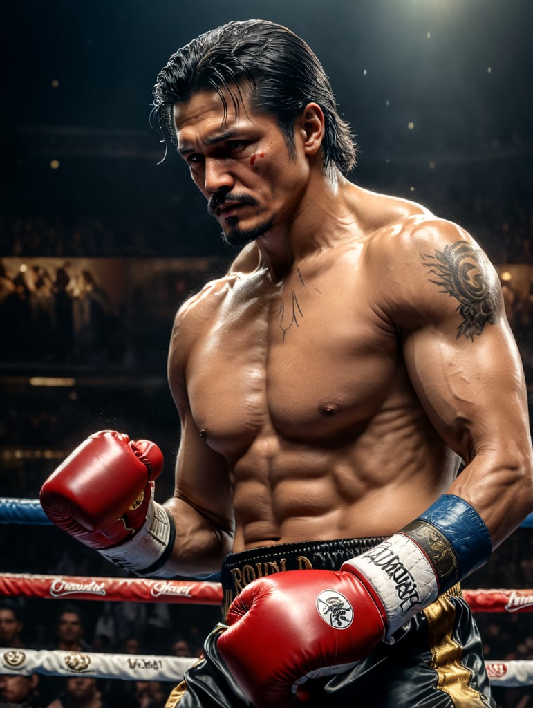 Robin Padilla boxing