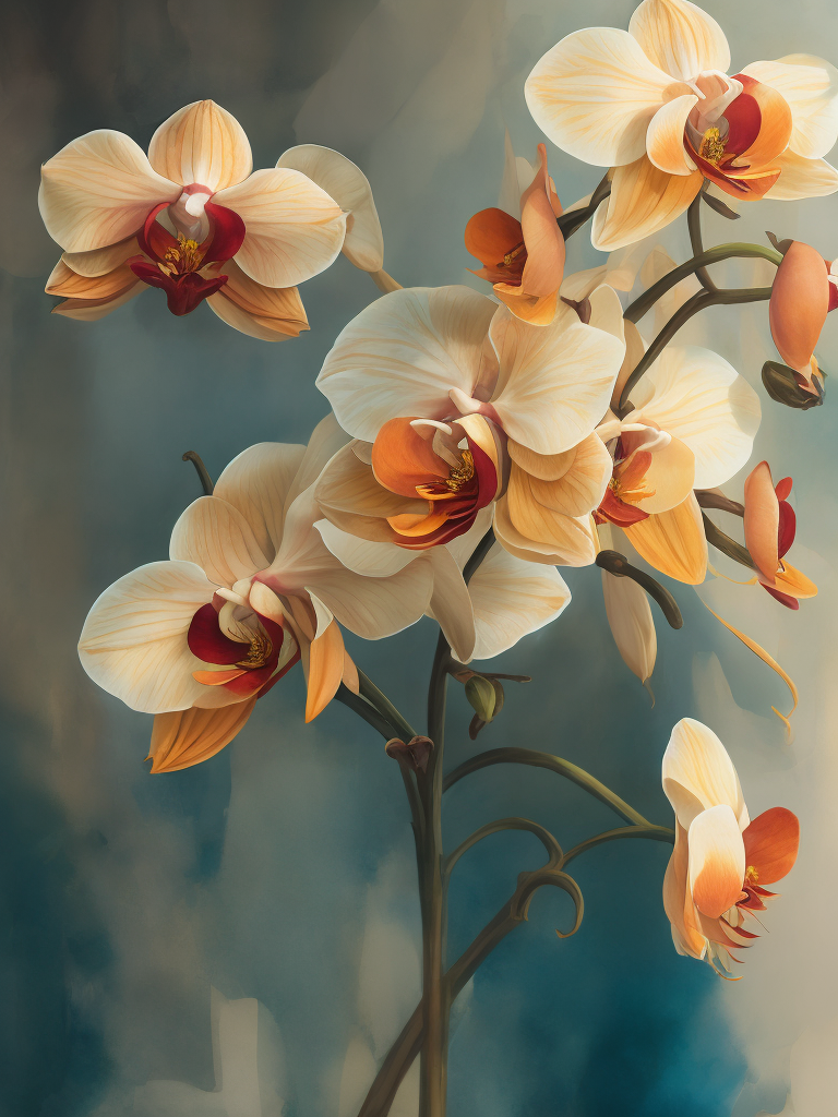 красивые цветы яркие орхидеи