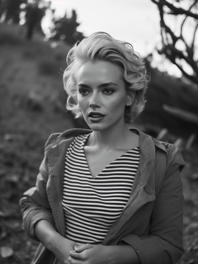 a Very Rare Photo of Marilyn Monroe