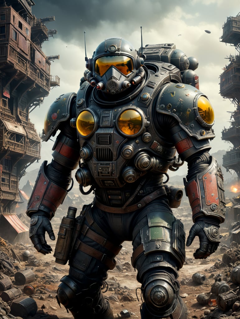 buzzballz as a post apocalyptic space traveler