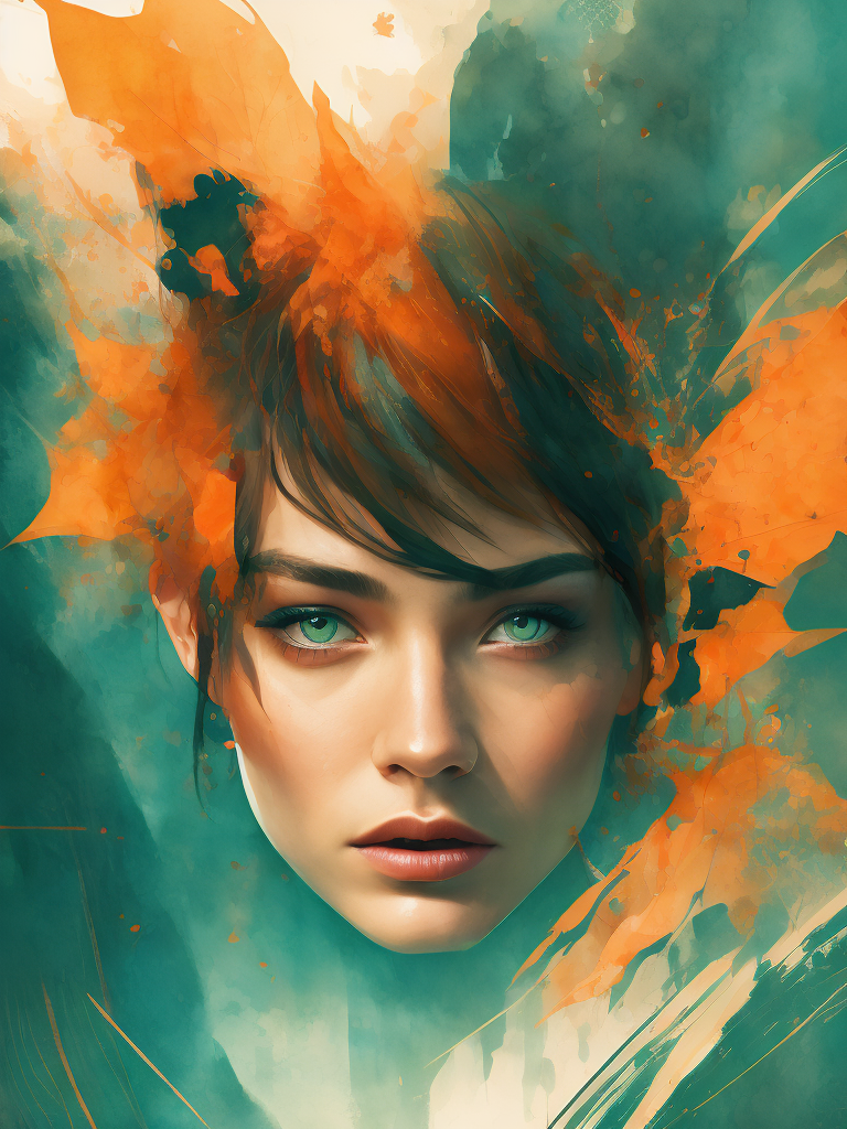 4K image cover for architecture poster, the main image an allegory of nature occupies 1 4 of the image in the center, it must have recognizable elements of the cities of Copenhagen and Bilbao. Hopeful, nice, friendly style. Sunny day