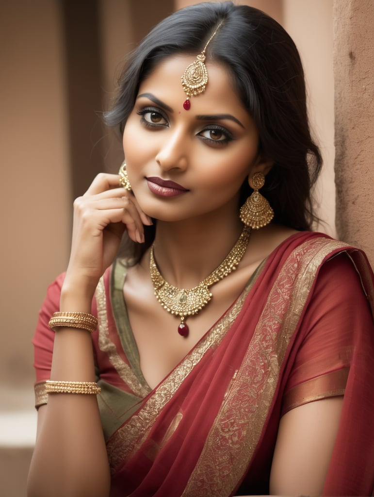 Indian lady seducing