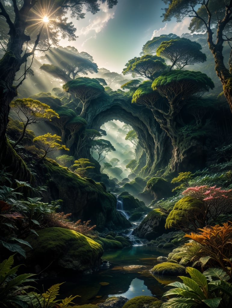 art fractal de la nature avec des images incroyables en matière decréativité