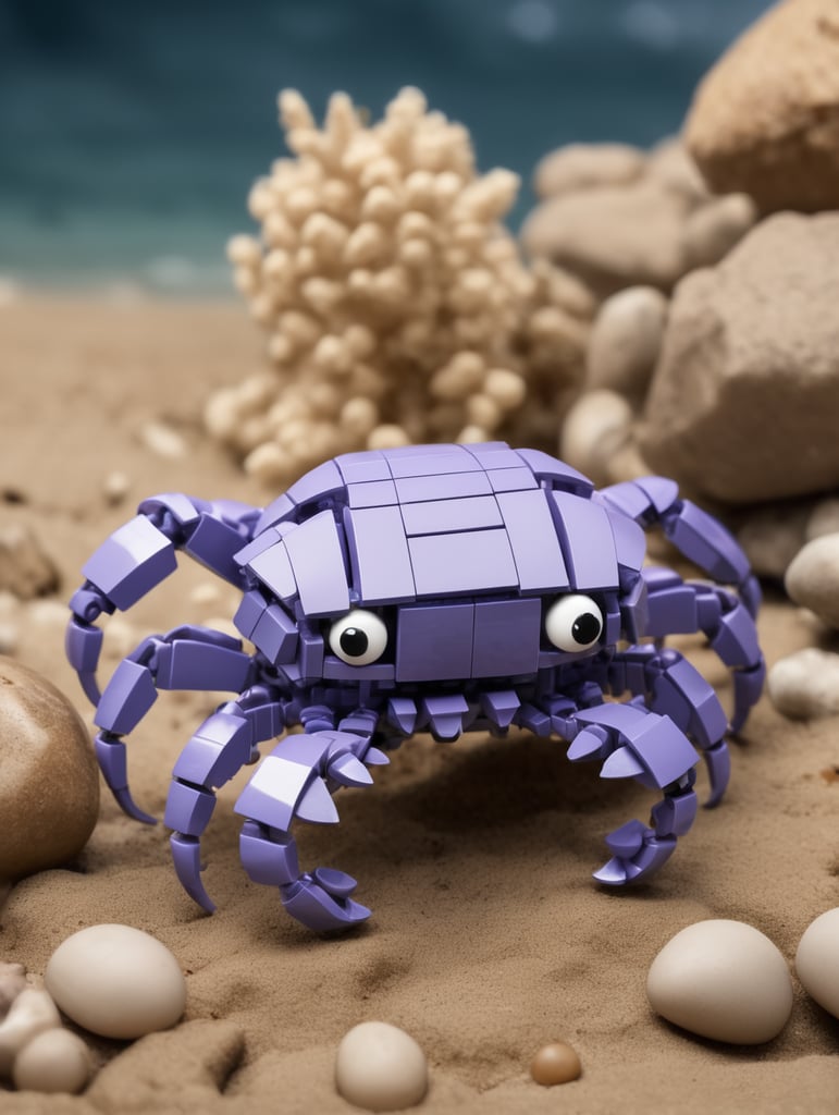 tamatoa crab as a Lego set