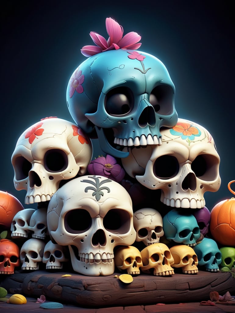 skull images art