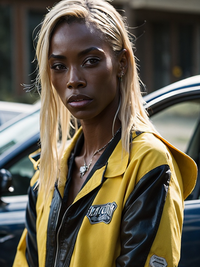 kill bill movie, a black women portrait