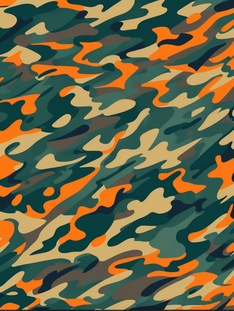 camouflage pattern, vector art, modern