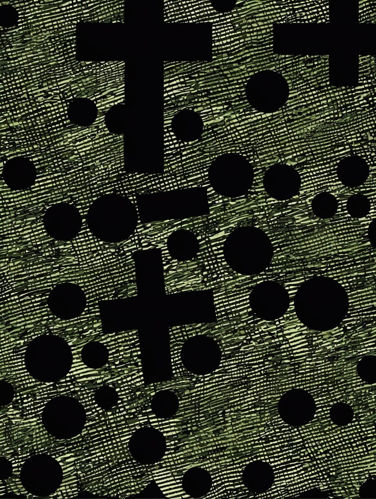 cross camouflage pattern, vector art, modern