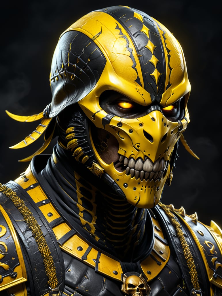 Mortal kombat scorpion ninja outfit