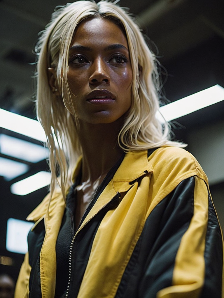 kill bill movie, a black women portrait