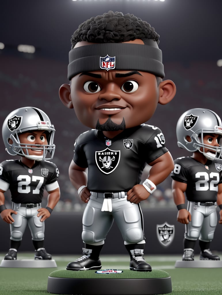 Nfl raiders bobbleheads