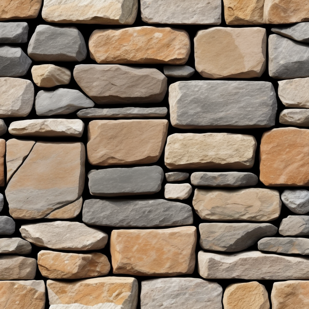 Facade stones texture, natural stone, seamless