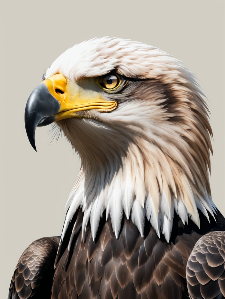 an eagle that is ill