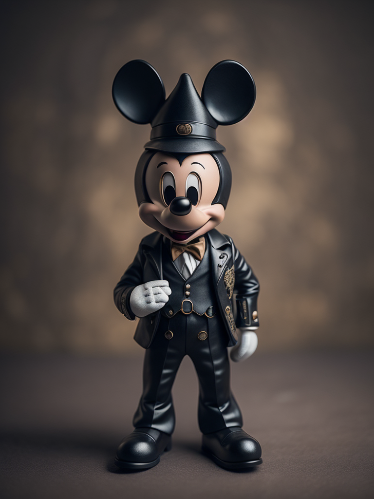 Mickey mouse as an evil dictator