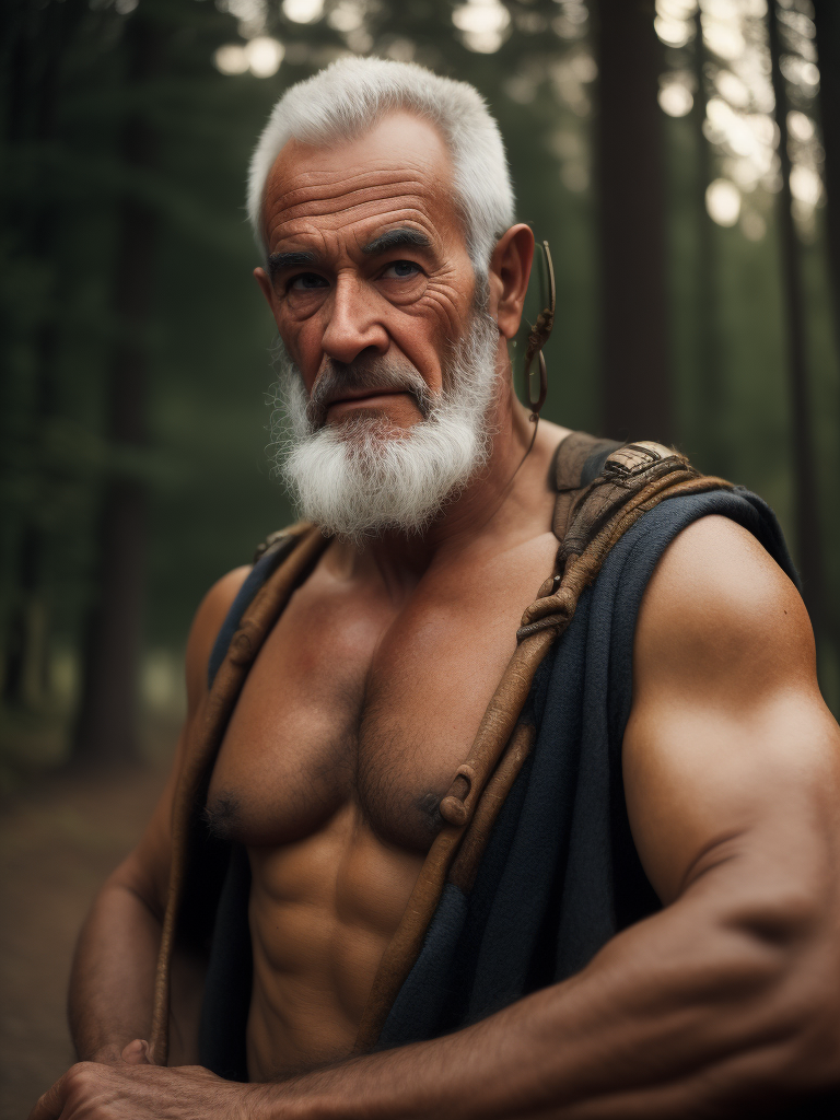 . . a full body of a ancient, Canadian lumberjack, elder, epic realistic, faded, (((hdr))), hyperdetailed, cinematic, warm lights, intricate details, muscle diffused lighting, centered composition 85 mm f 1. 8 lens with hasselblad photo by Annie Leibovitz and Steve McCurry in the style film Nizouveau watercolor inktobernetic illustration sharp focus face symmetry volumetric lights highly detailed Cinema, photo realistic, ultra details, natural light, light background, photo, Studio lighting,