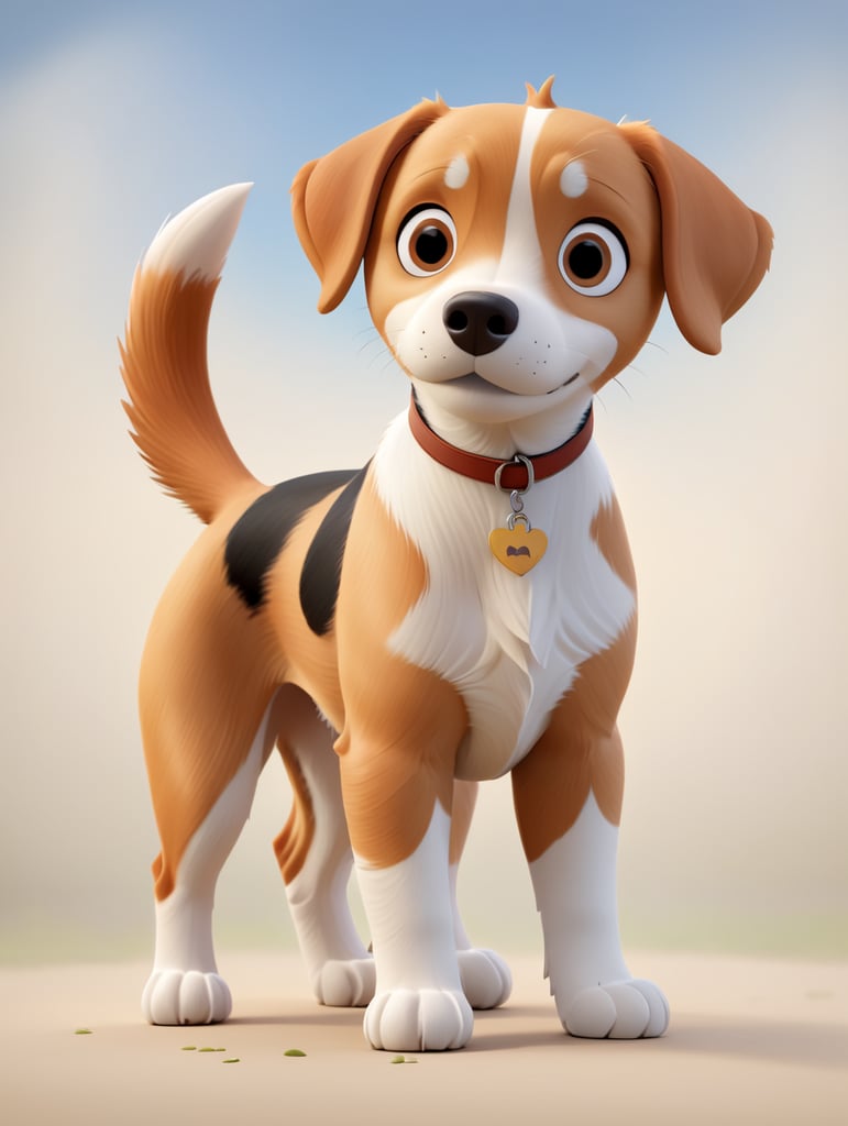 Beagle jackrussle mix dog