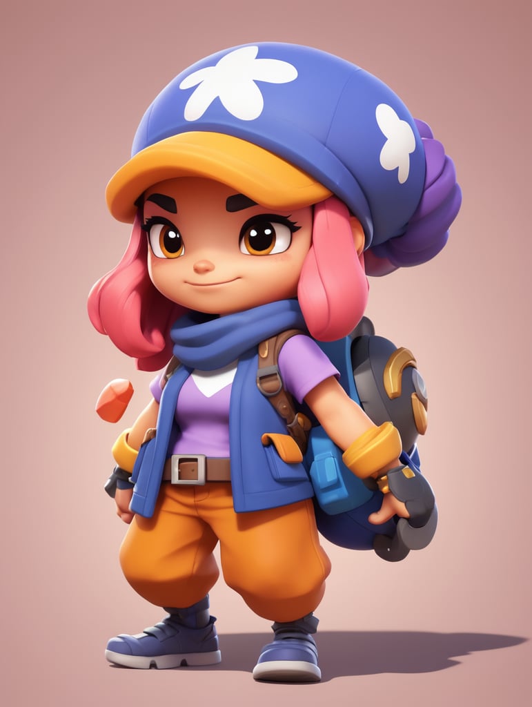 Shelly from brawl stars