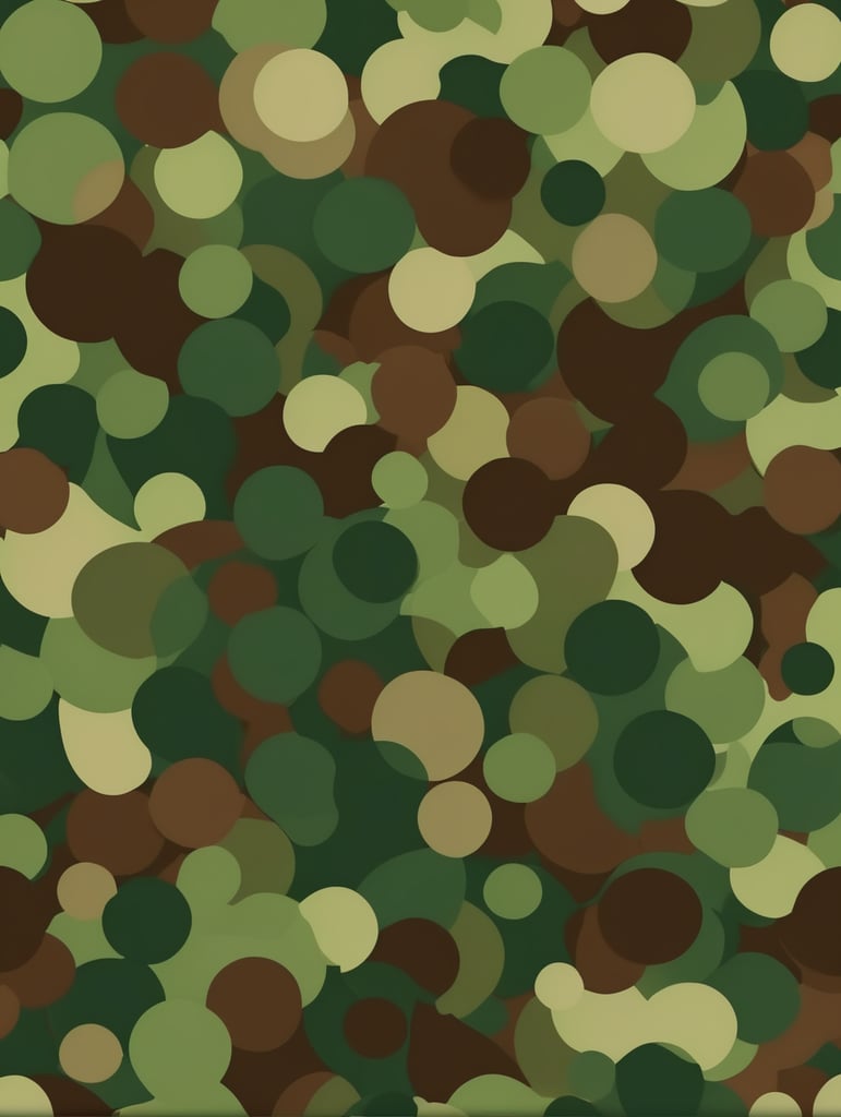 Premium Free ai Images | seamless camouflage pattern green and brown ...