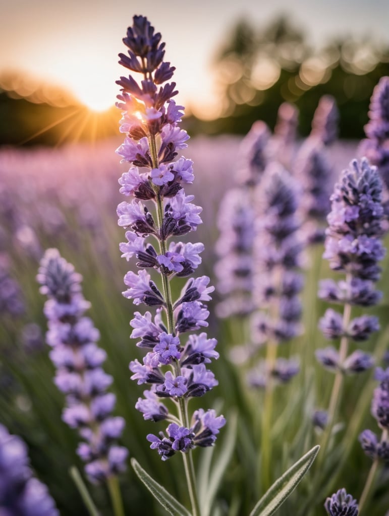 lavender flower macro photography
