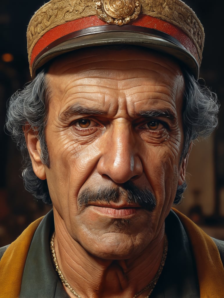 Don Ramon hyper detailed portrait
