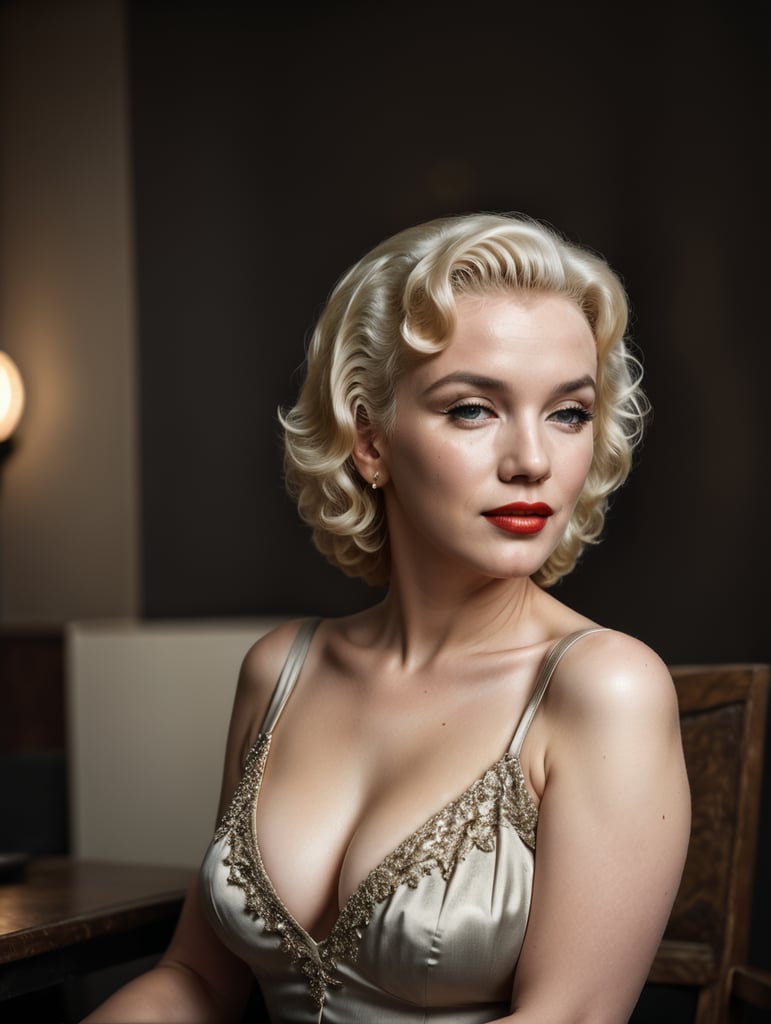 a Very Rare Photo of Marilyn Monroe