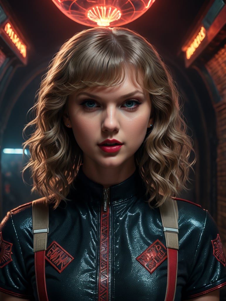 taylor swift as vecna from stranger things