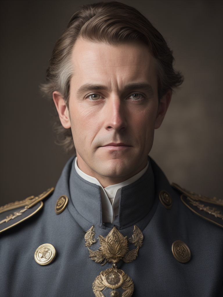 Jay Hennick of Colliers portrayed as a WAr General in the 1700’s