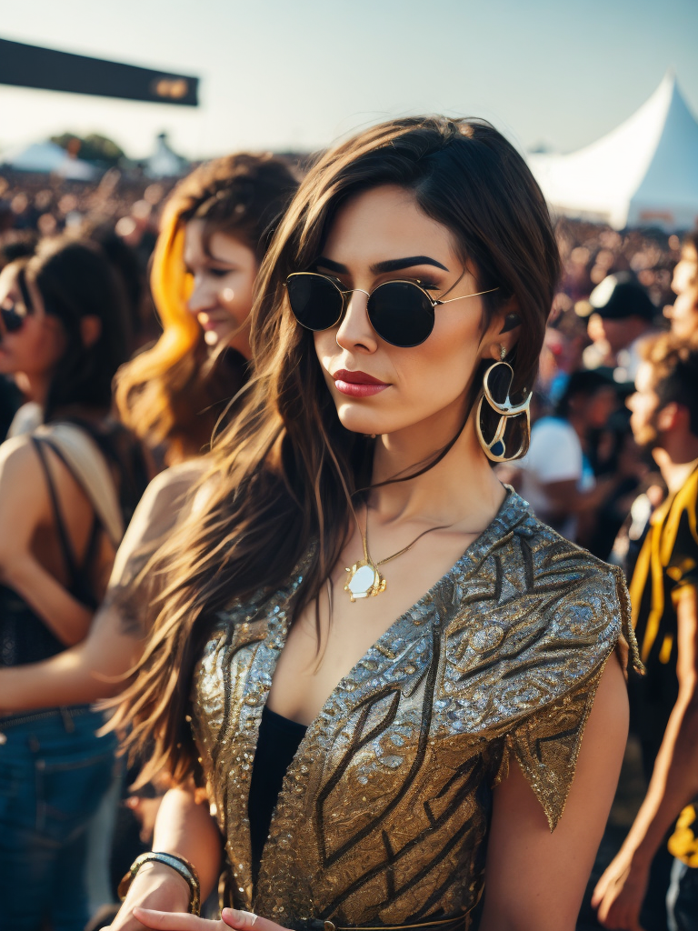 masterpiece, best quality, Woman, Music Festival, Fashion, Music, Festival Vibes, Bohemian Style, Festival Fashion, Concert, Crowd, Live Music, Summer Vibes, Outdoor Event, Music Lover, Dancing, Music Stage, Fashion Accessories, Music Festival Outfit, Fun, Celebration, Youth Culture, Festive Atmosphere, Music Festival Crowd, Music Festival Experience, Music Festival Fashion Trends, Artist Performance, Music Festival Lifestyle, Music Festival Photography, Festival Makeup, Festival Hairstyles, Music Festival Fashion Inspo, Fashionable Attire, Music Festival Fashionistas, Music Festival Style, Music Festival Outfit Ideas, Music Festival Concerts, Positive Vibes, Festival Fashion Inspiration, Festival Fashion Accessories, Creative Expressions, Music Festival Artists, Eclectic Fashion, Free-spirited Fashion, Music Festival Accessories, Music Festival Scene, Festival Camping, Music Festival Culture, Music Festival Community, Music Festival Highlights, Music Festival Memories.