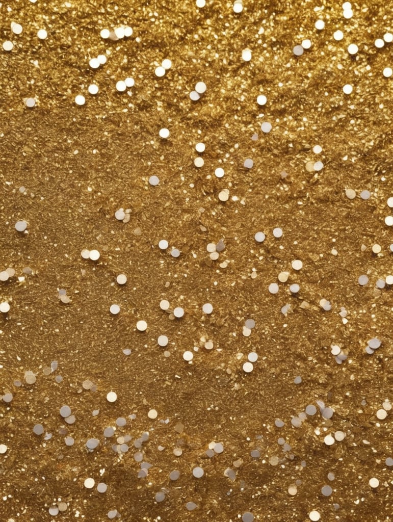 gold glitter