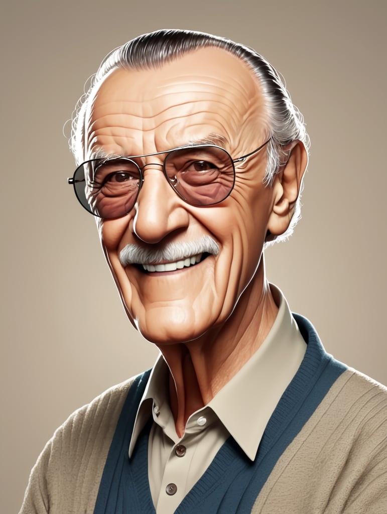 Stan Lee Cartoon