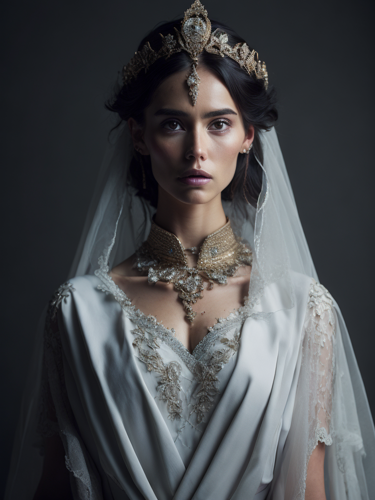 marble ancient tiara