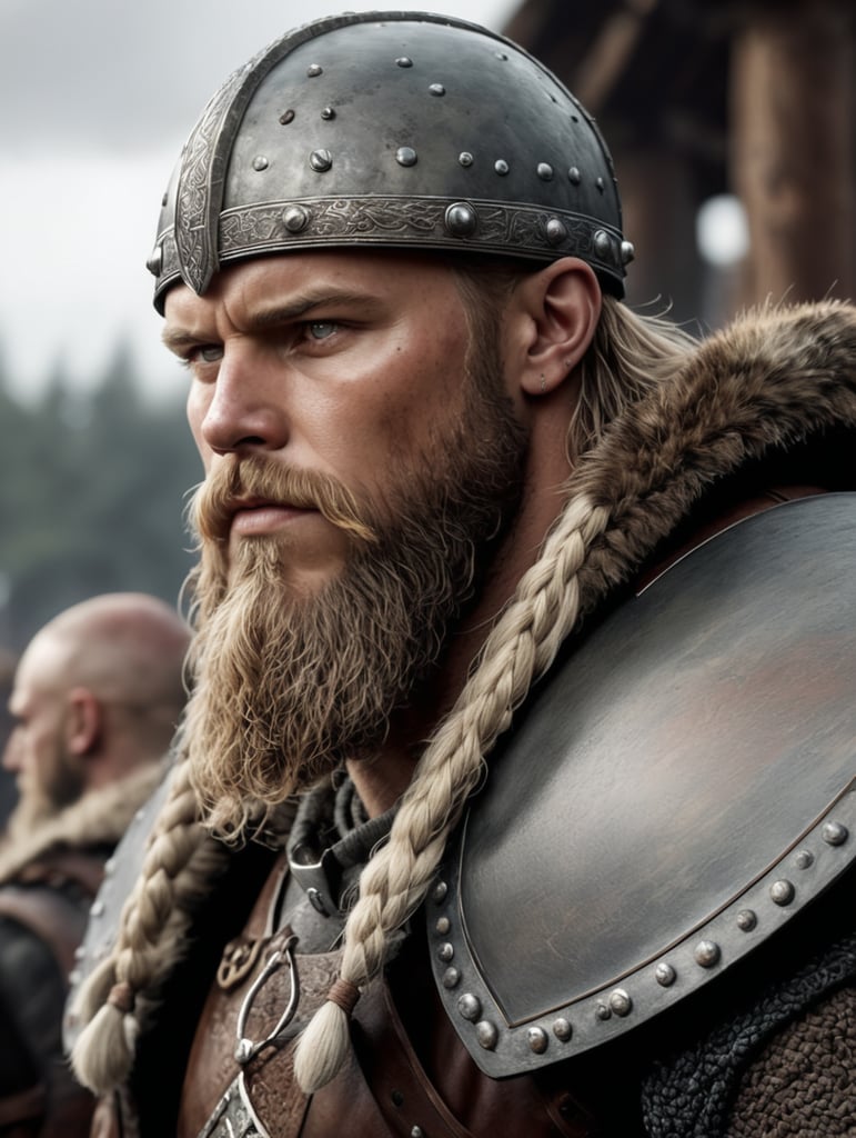 viking berseker.hyper realistic