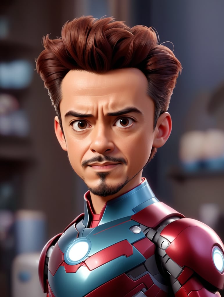 Tony stark younger versions